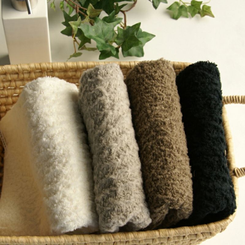 idee Zora イデゾラ ナチュラルタイム もこもこ フェイスタオル | 今治