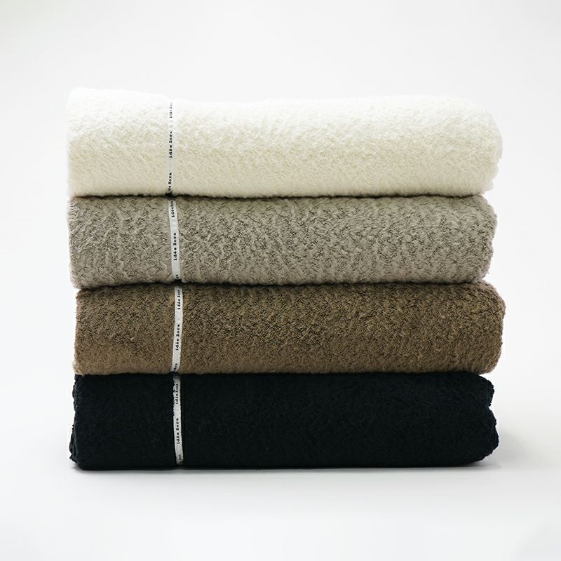 idee Zora イデゾラ ナチュラルタイム もこもこ タオルケット シングル