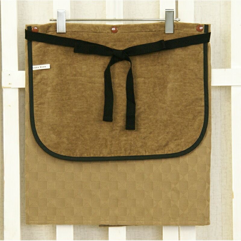 idee Zora イデゾラ ナチュラルタイム パイル ギャルソンエプロン S